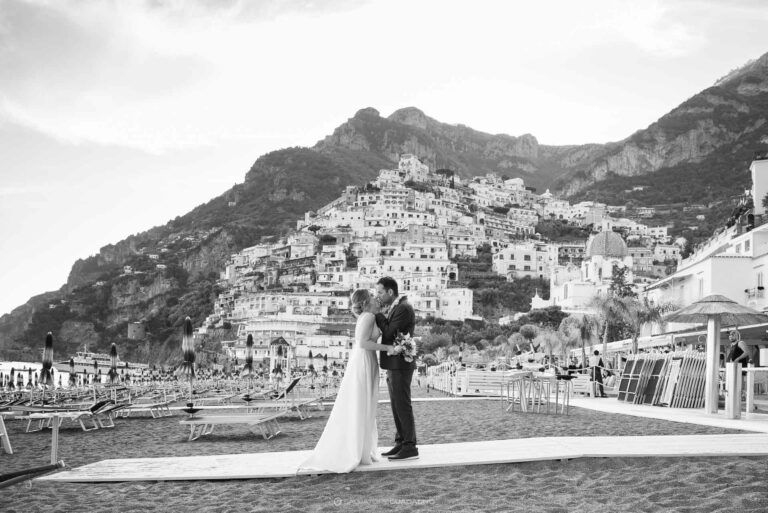 Wedding with family in Positano – Amalfi Coast – M&B