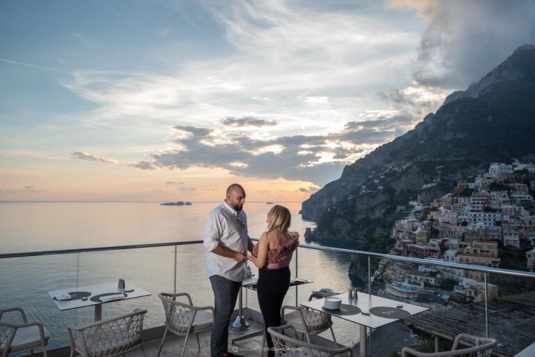 Dichiarazione di matrimonio a Positano – Costa d’Amalfi – G&C