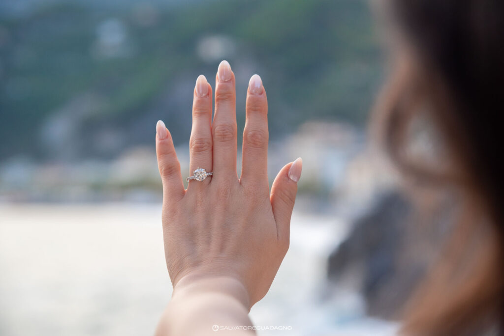 Wedding proposal photography - Maiori Torre Normanna - Amalfi Coast