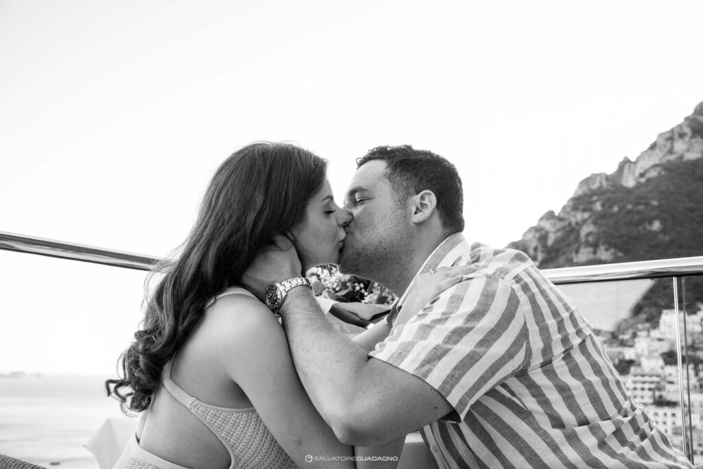 Photo shooting for surprise wedding proposals in Positano, Amalfi Coast