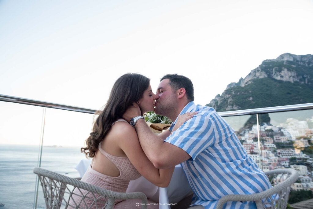 Photo shooting for surprise wedding proposals in Positano, Amalfi Coast