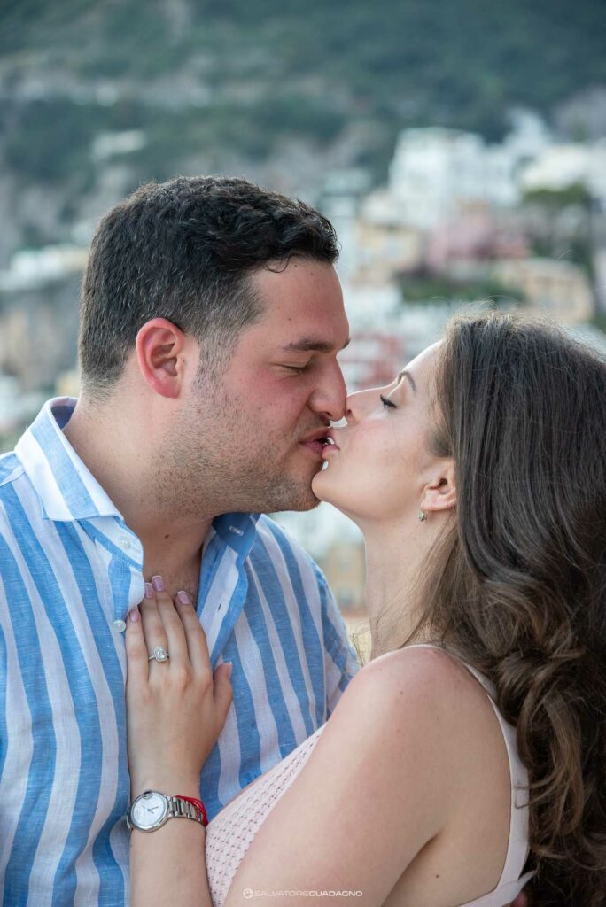 Photo shooting for surprise wedding proposals in Positano, Amalfi Coast