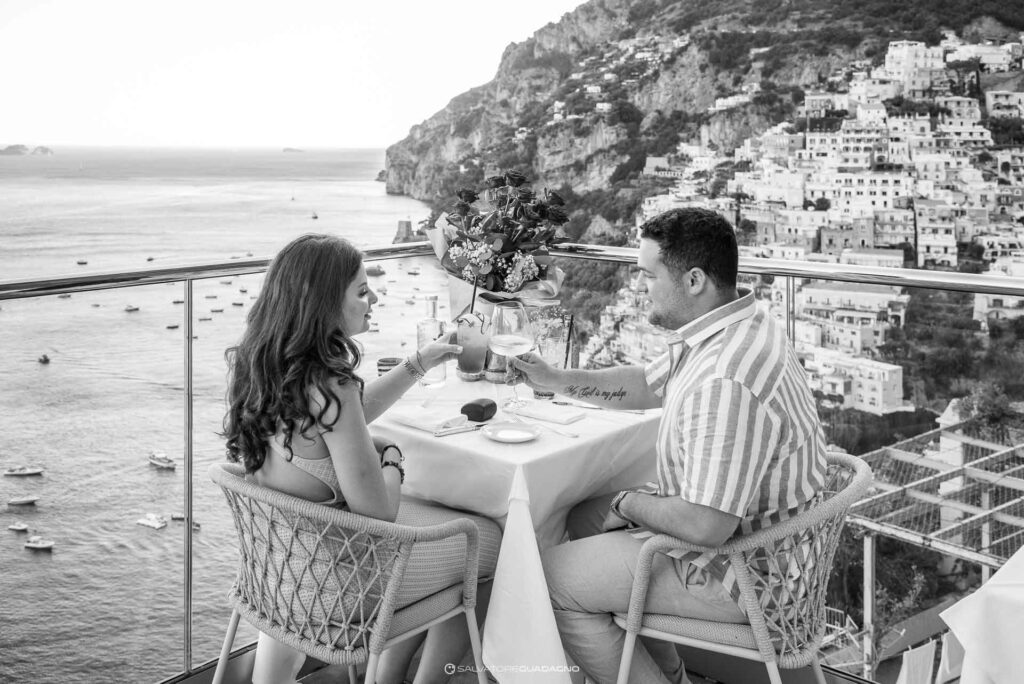 Photo shooting for surprise wedding proposals in Positano, Amalfi Coast