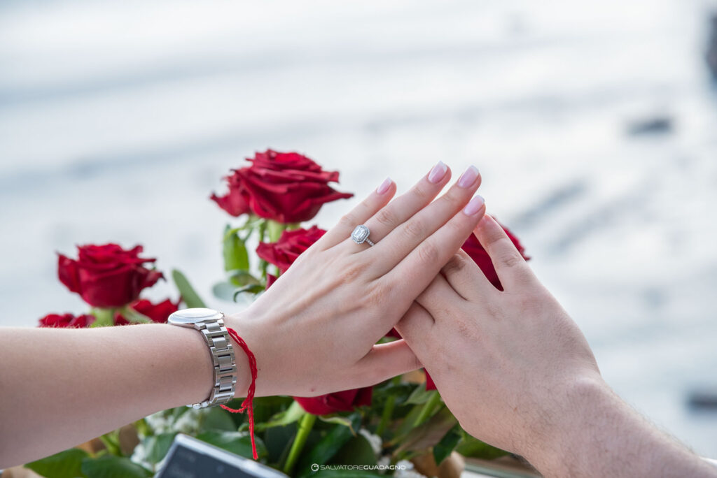 Photo shooting for surprise wedding proposals in Positano, Amalfi Coast